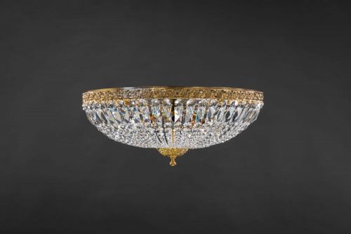 Kristallipalfondi Plafondi 30-65 on historiaa kunnioittava moderni kristallinen kattovalaisin ja kristallilamppu.
